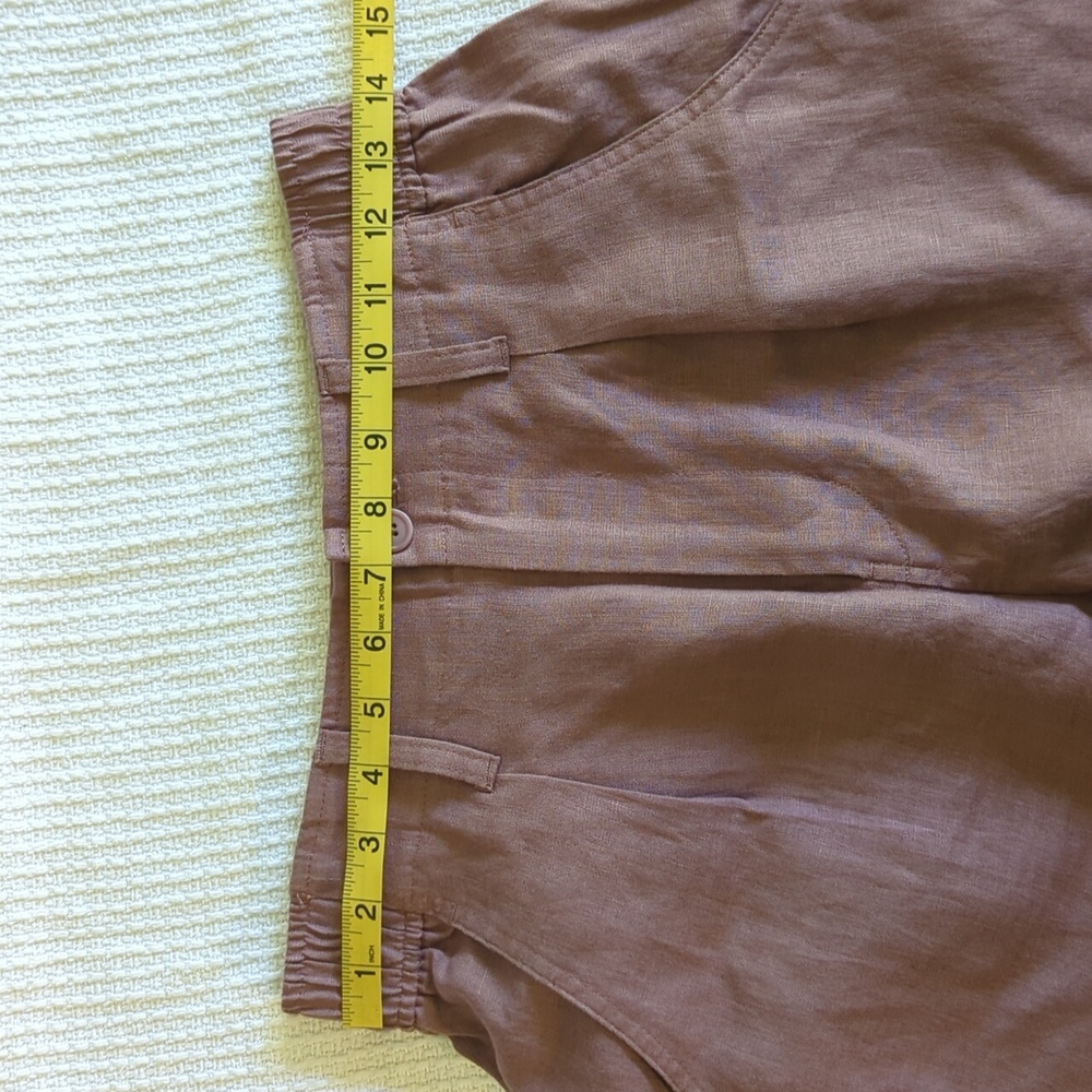 NWT - Madewell Neale Shorts In 100% Linen - Size 2 - Picture 5 of 5